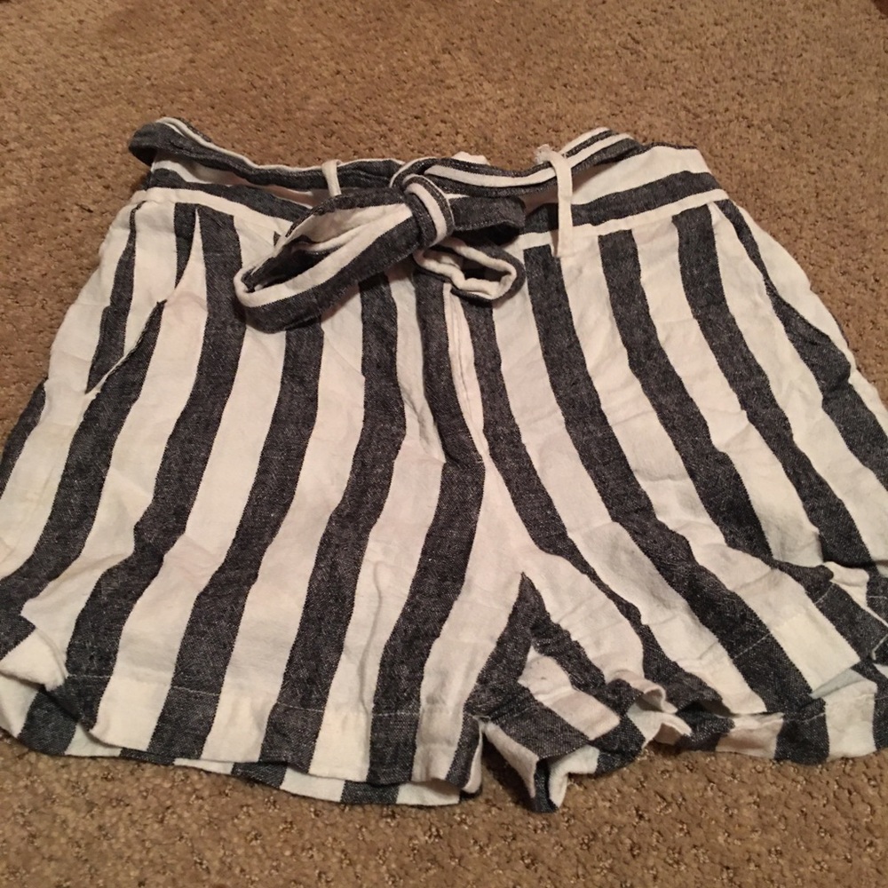 High waisted shorts